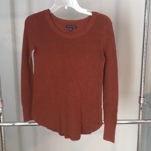 Rust colored sweater